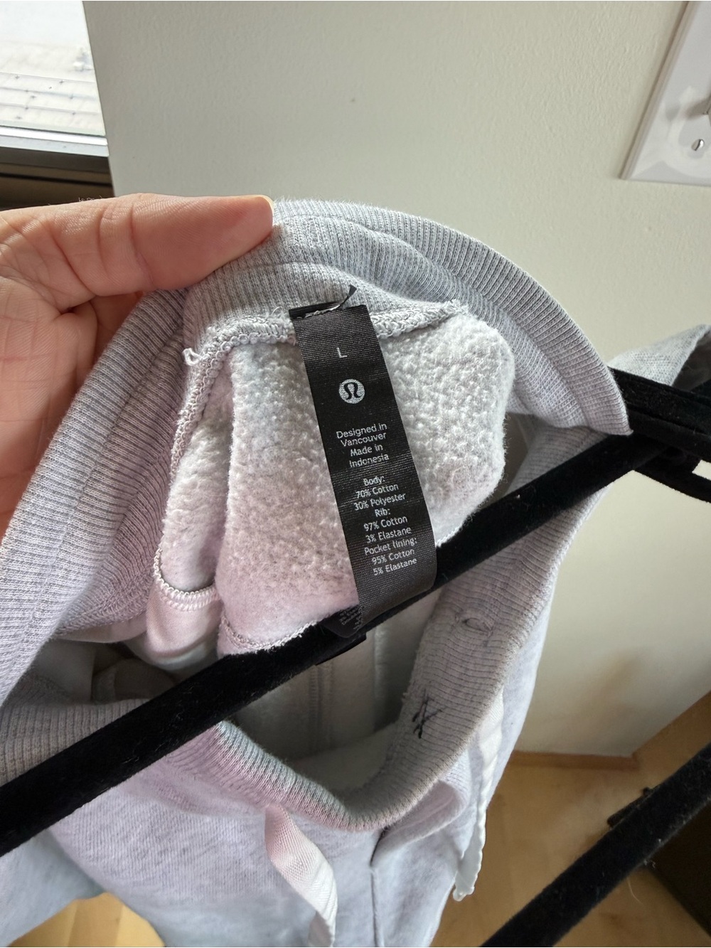 Lululemon Steady State Gray Joggers Size Large - Picture 4 of 5